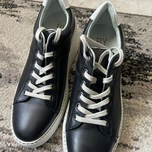 Fly London Black and White Women's Sneakers